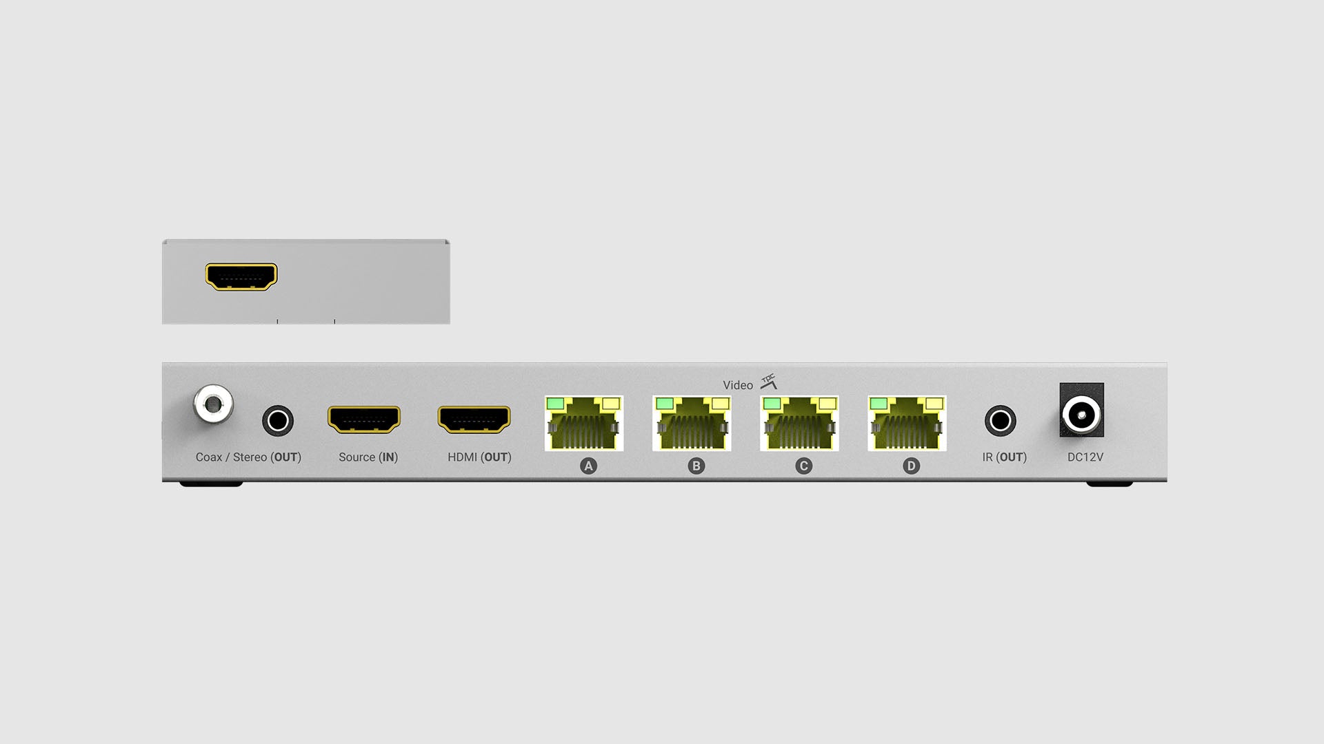 Hdanywhere XTND 4K (40) TPC (1x4+1)