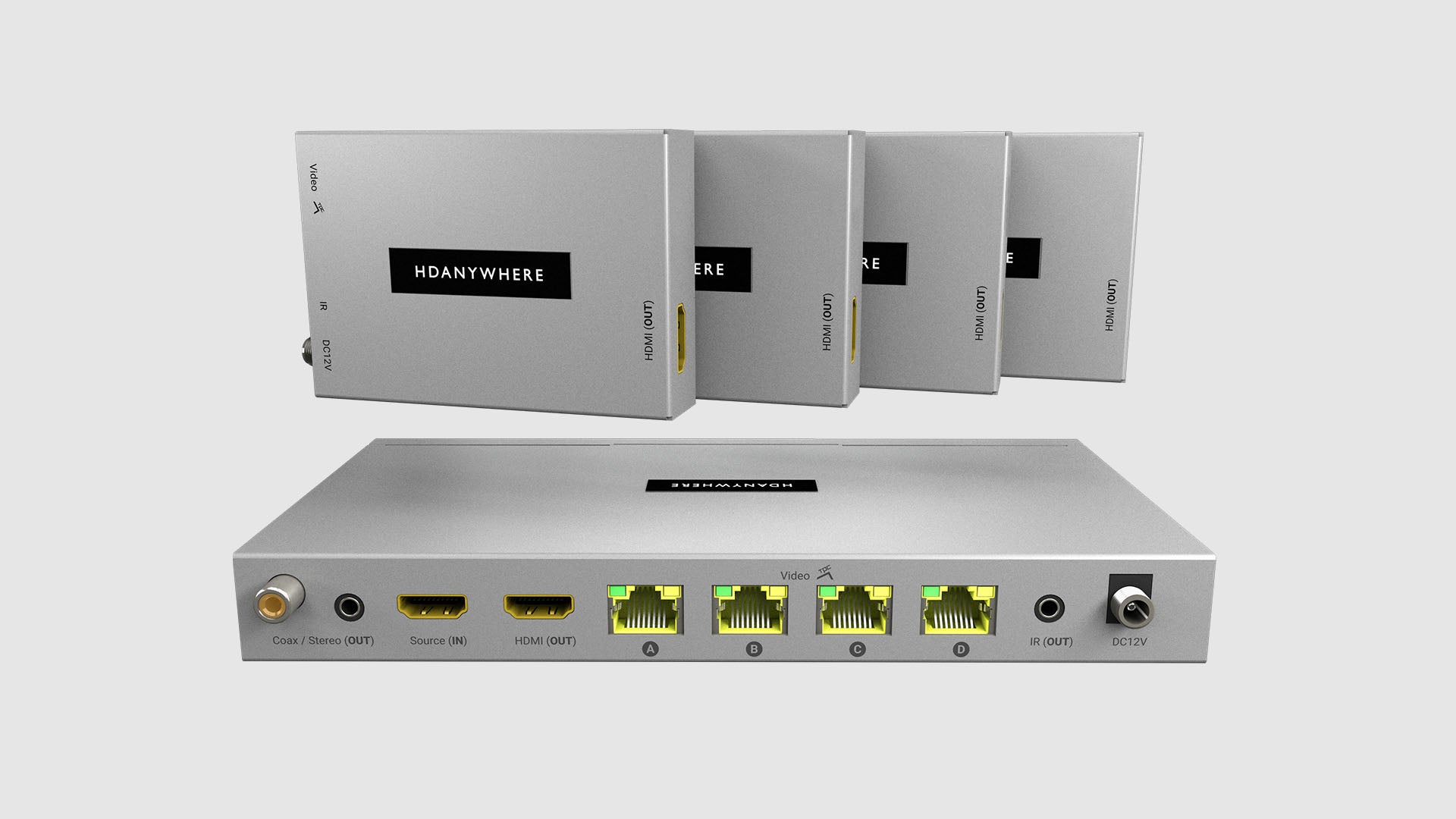 Hdanywhere XTND 4K (40) TPC (1x4+1)