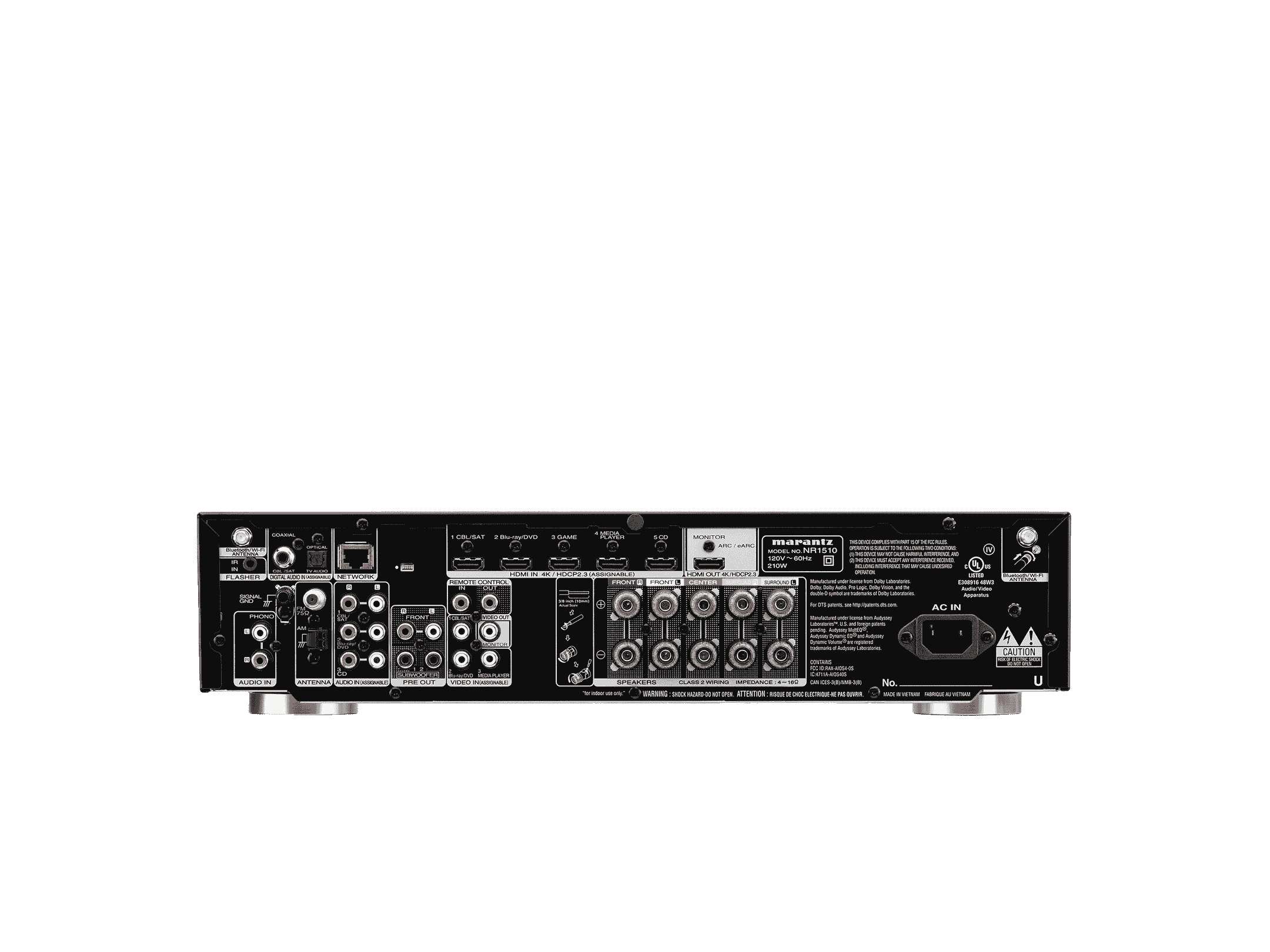 Amplificador Teatro en Casa Marantz NR1510 Marantz Marantz