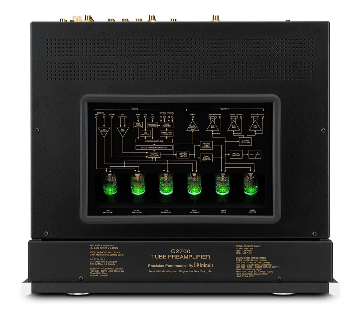 Mcintosh Preamplificador de Tubo C2700