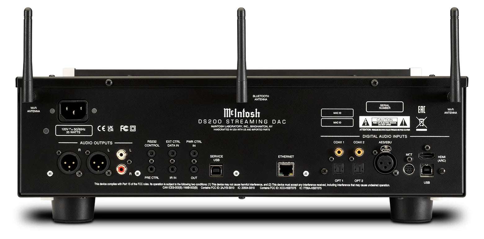 Mcintosh DS200 Streaming DAC Mcintosh Collection