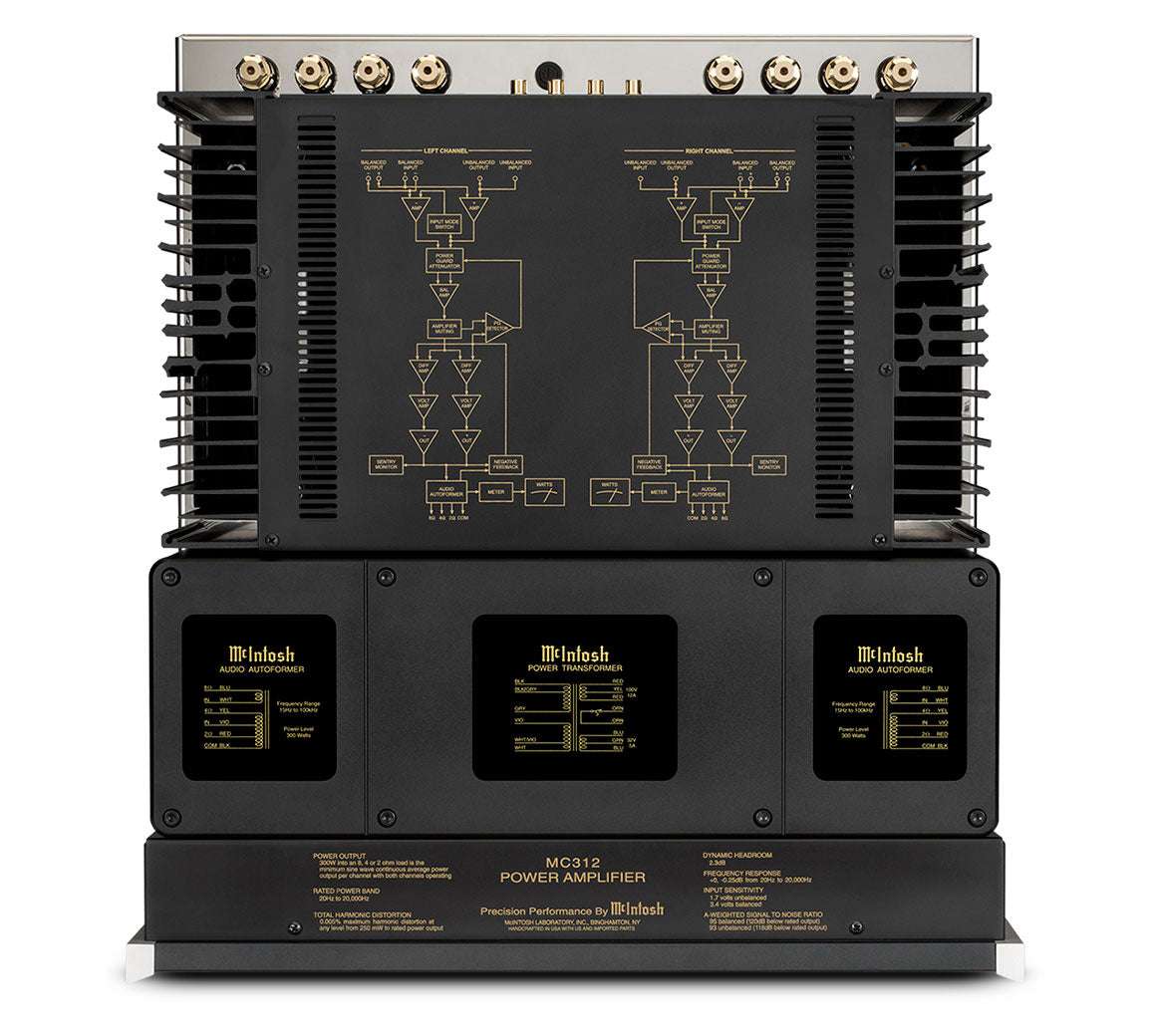 Amplificador Mcintosh MC312 Amplificadores Mcintosh