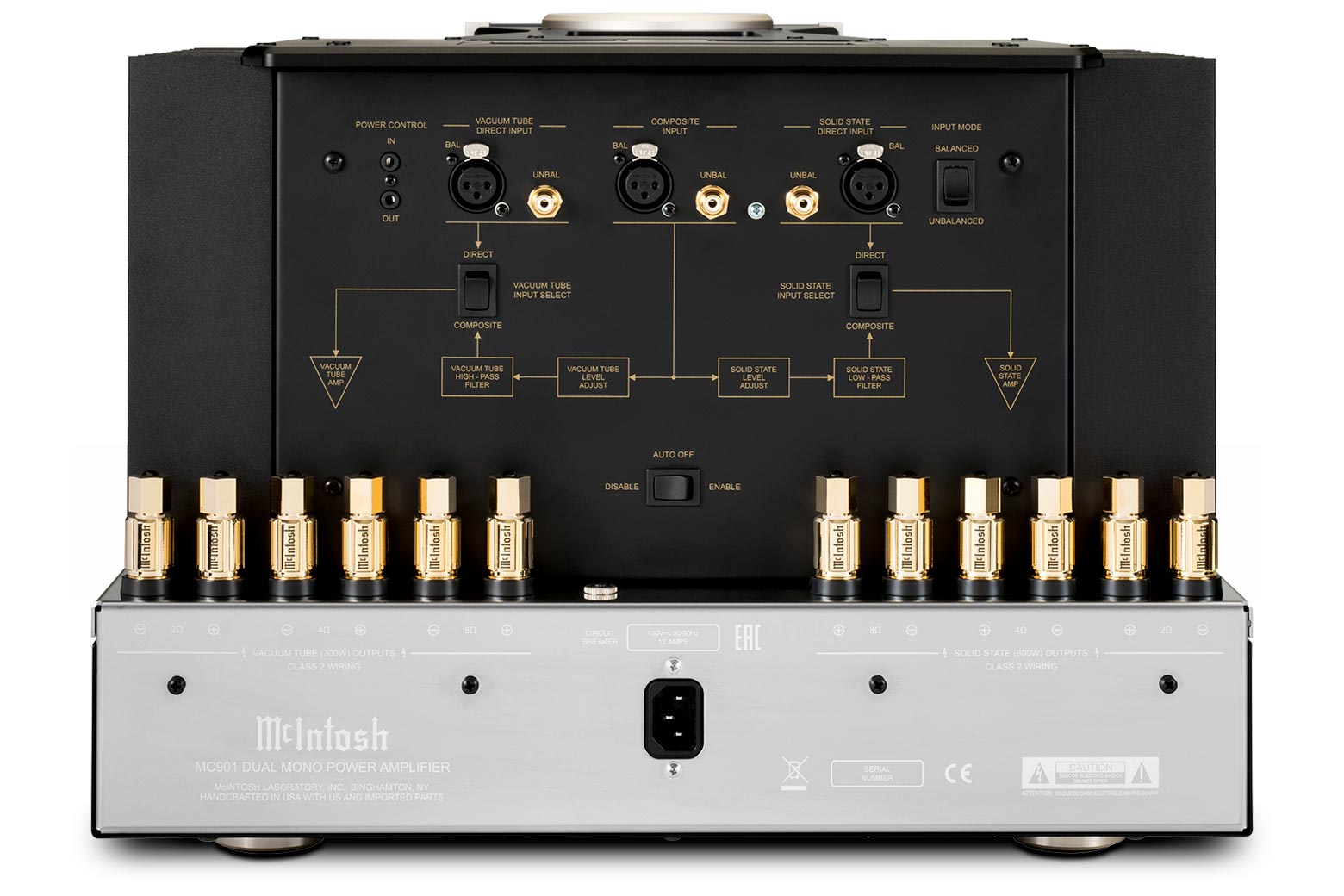 Amplificador MC901 Mono Dual de 1-canal