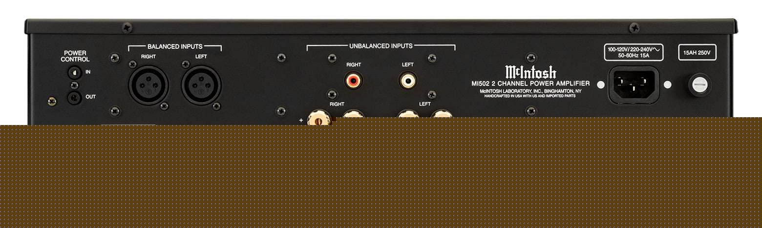 Amplificador Digital Mcintosh MI502 Amplificadores Mcintosh