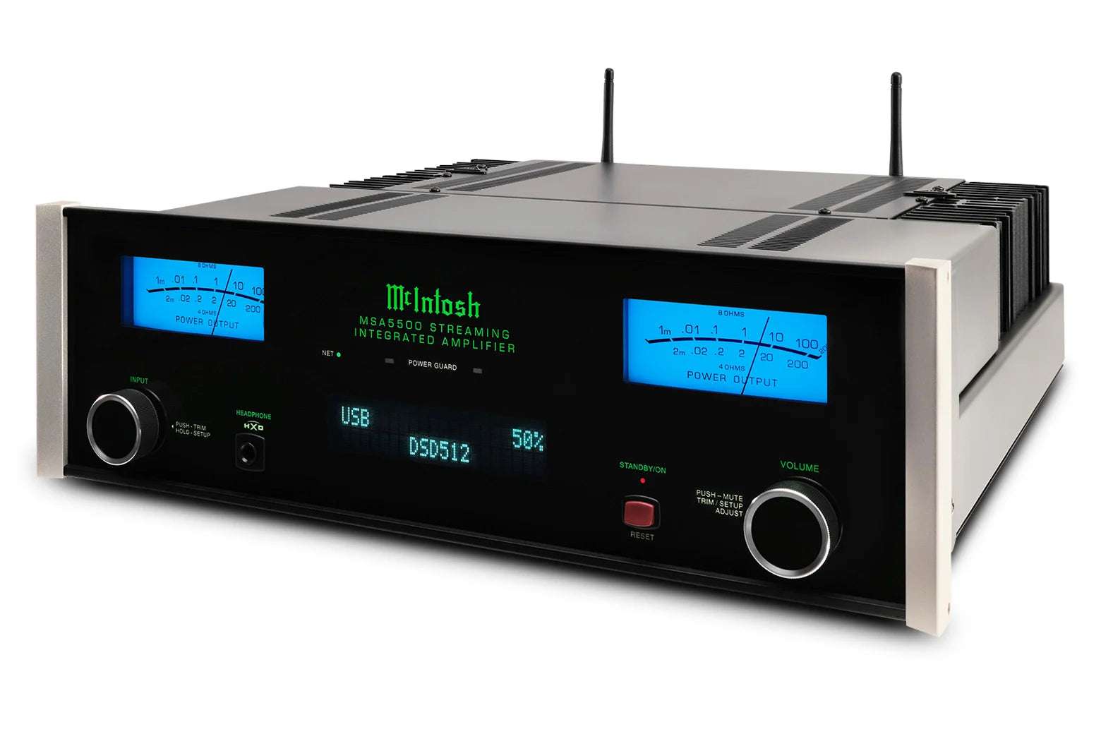 Mcintosh MSA5500 Amplificador 2 canales con Streamer Mcintosh Collection