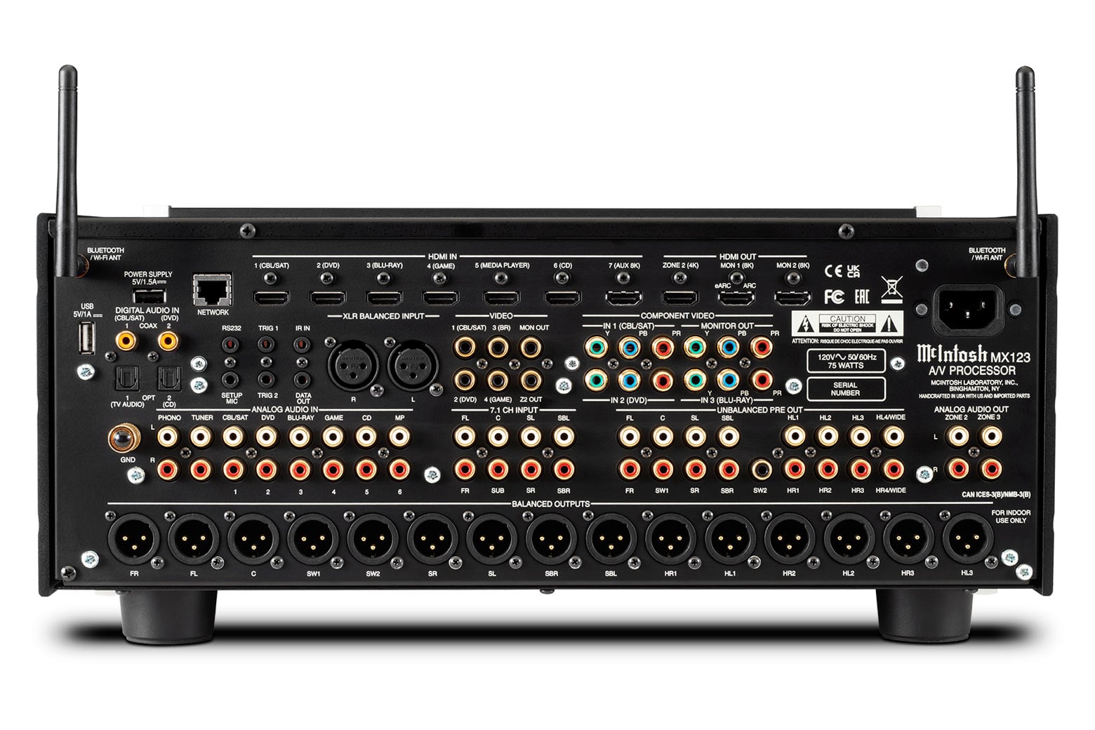 Mcintosh Procesador A/V MX123