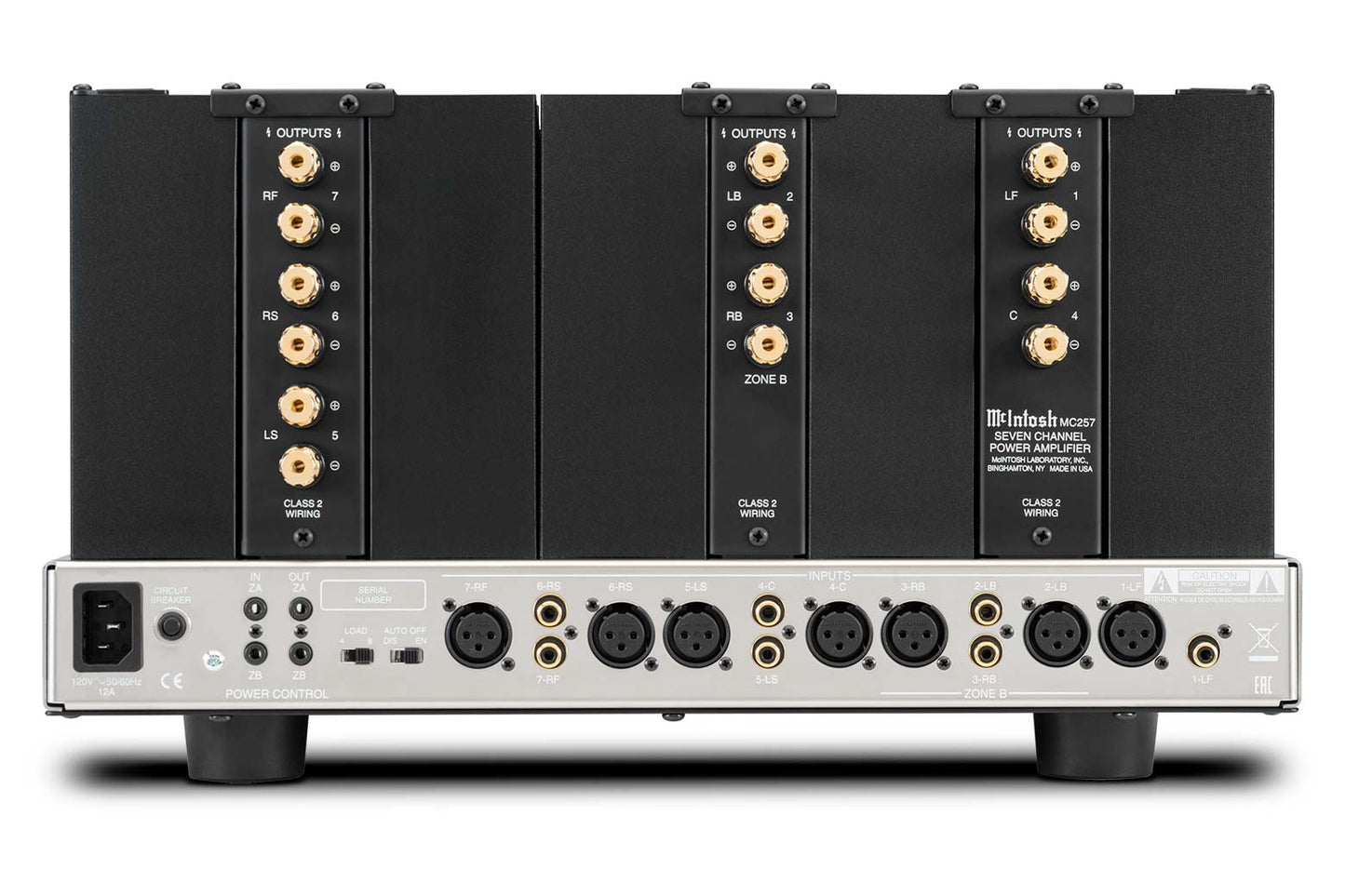 Amplificador Mcintosh de 7 canales MC257